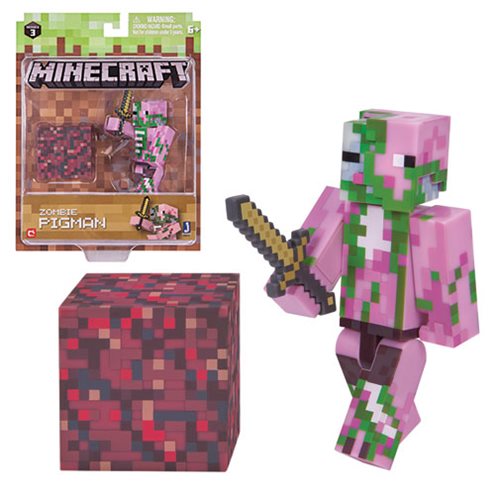 Minecraft Series 3 Zombie Pigman Figure Pack